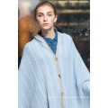 autumn lady knitted poncho shawls with CE certificate